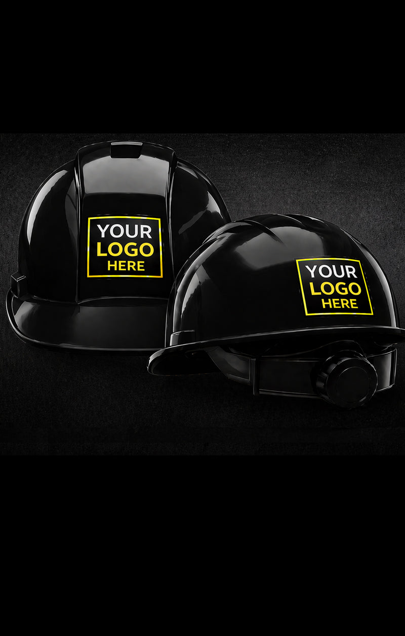 Custom Hard Hat - Black