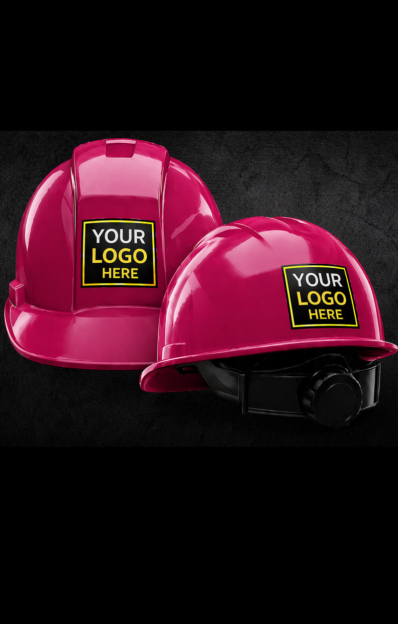 Custom Hard Hat - Pink