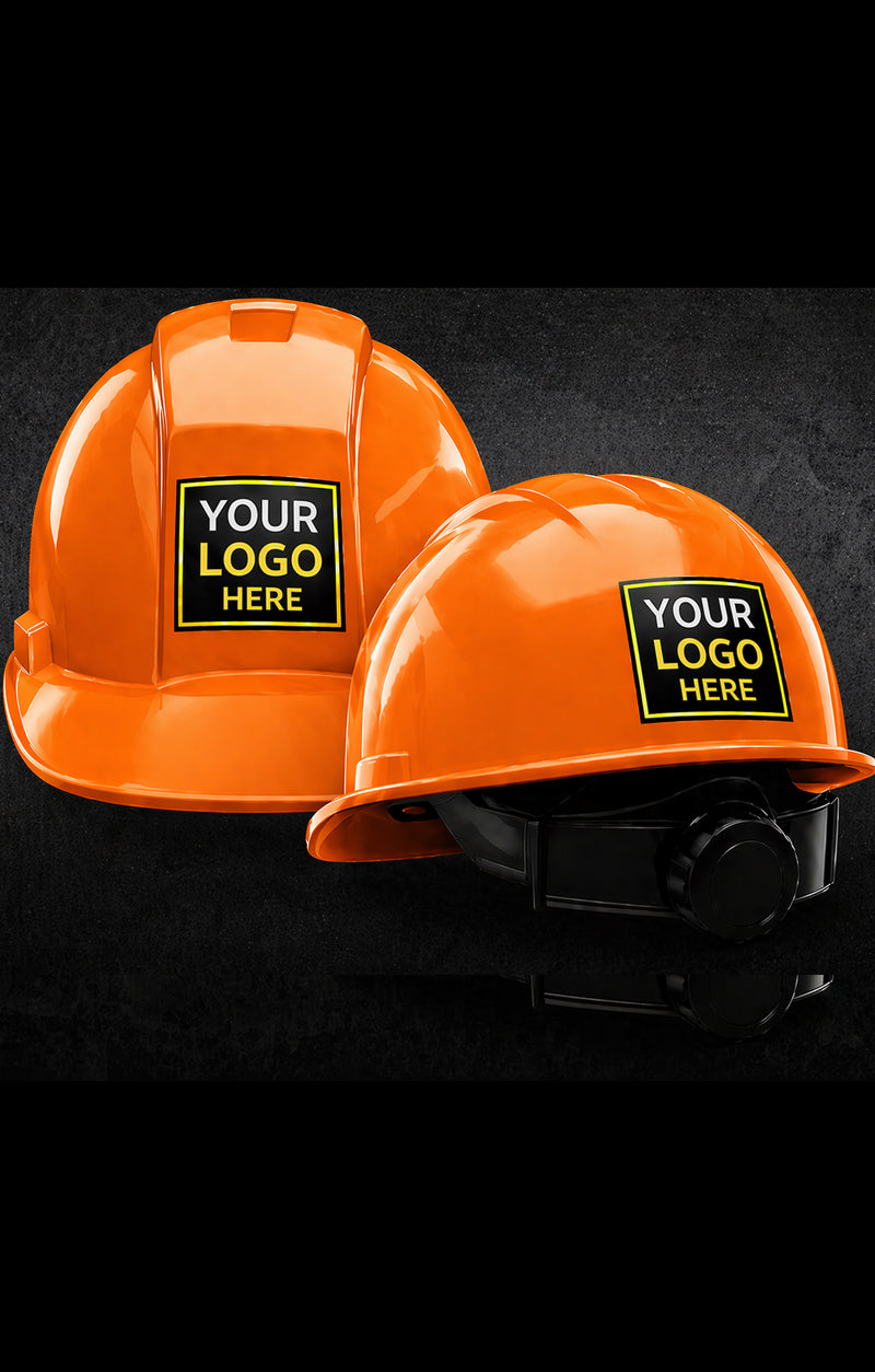 Custom Hard Hat - Orange