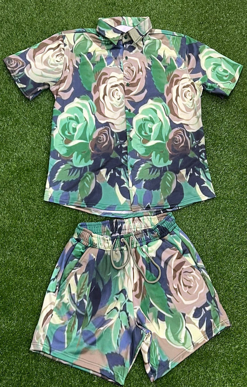 OG Men Short Set - Floral