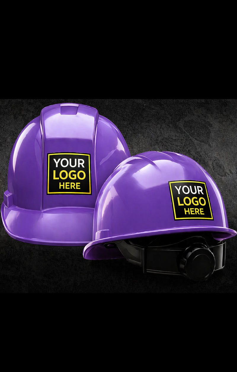 Custom Hard Hat - Purple