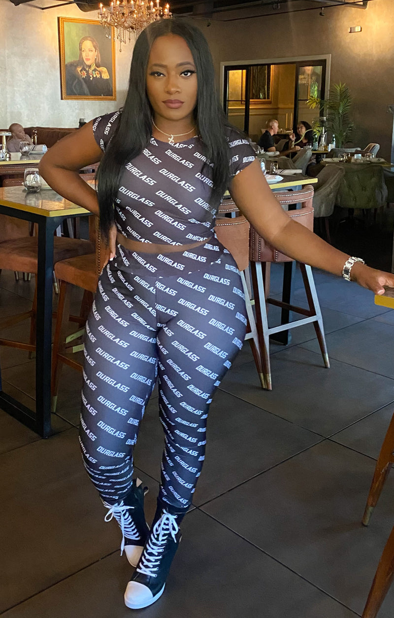 OURGLASS Printed Pants