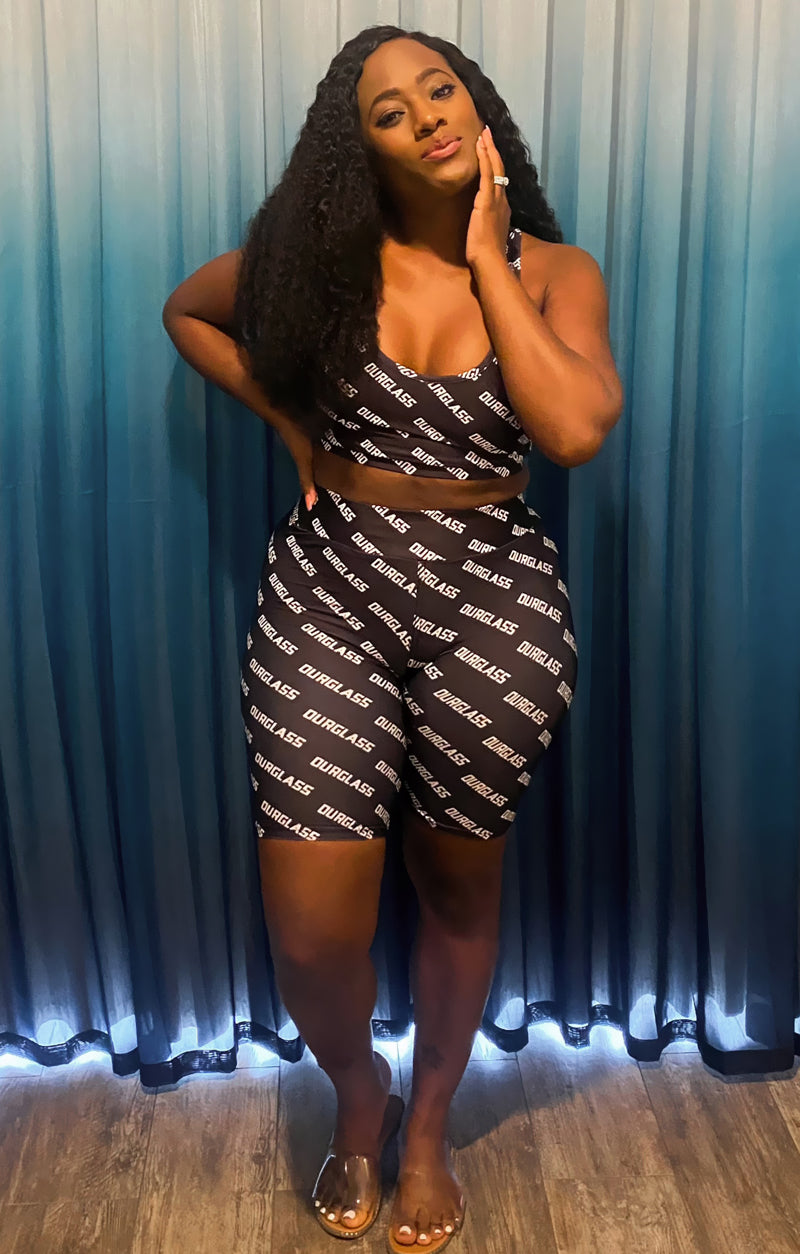 OURGLASS Printed Shorts