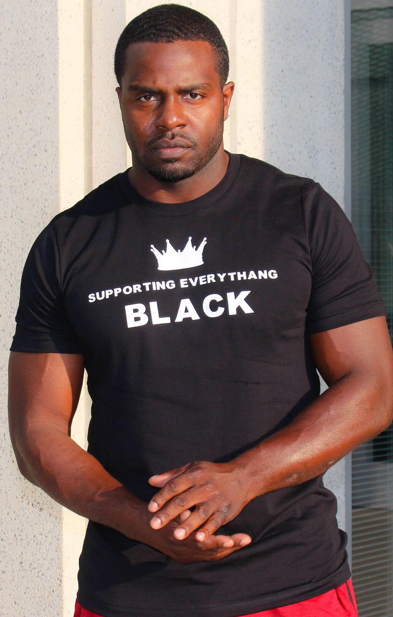 Everythang Black Tee